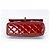 Chanel Classic Rectangle Mini Flap Rouge – Cuir Verni – Hardware Argenté – Sac de Poussière - vue 7