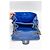 Timeless Borsa a tracolla Chanel Quilted Single Flap Blau – Double Chain – Gold Hardware - vista 14