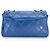 Timeless Borsa a tracolla Chanel Quilted Single Flap Blau – Double Chain – Gold Hardware - vista 5