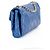 Timeless Borsa a tracolla Chanel Quilted Single Flap Blau – Double Chain – Gold Hardware - vista 6