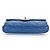 Timeless Borsa a tracolla Chanel Quilted Single Flap Blau – Double Chain – Gold Hardware - vista 8