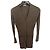Chloé langer brauner Kaschmir-Rippstrick-Cardigan