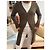 Chloé langer brauner Kaschmir-Rippstrick-Cardigan - Ansicht 3