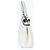 Fendi Peekaboo Micro – Pelle bianca – Hardware argentato – incl. tracolla & Dustbag - vista 6