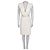 Alexander McQueen weißes figurbetontes Kleid mit V-Ausschnitt NWT gebraucht