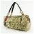 Borsa Boston Louis Vuitton Monogramouflage Lys Denim Leather Green M95771 - vista 3
