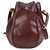Borsa a tracolla e spalla Must de Cartier in pelle Bordeaux