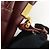 Borsa a tracolla e spalla Must de Cartier in pelle Bordeaux - vista 7