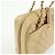 Borsa a tracolla con catena CHANEL Chevron COCO Mark in pelle d'agnello beige - vista 14