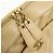Borsa a tracolla con catena CHANEL Chevron COCO Mark in pelle d'agnello beige - vista 16
