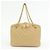 Borsa a tracolla con catena CHANEL Chevron COCO Mark in pelle d'agnello beige - vista 2