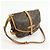 Borsa a tracolla Louis Vuitton Monogram Saumur 30 Canvas Brown M42256 - vista 4