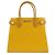 BURBERRY Mini borsa a mano in pelle Tote Bag Yellow