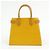 BURBERRY Mini borsa a mano in pelle Tote Bag Yellow - vista 2