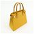 BURBERRY Mini borsa a mano in pelle Tote Bag Yellow - vista 4