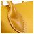 BURBERRY Mini borsa a mano in pelle Tote Bag Yellow - vista 9