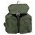 PRADA Rucksack aus Nylon und Saffiano-Leder mit Triangle-Logo Khaki 1BZ005