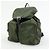 PRADA Rucksack aus Nylon und Saffiano-Leder mit Triangle-Logo Khaki 1BZ005 - Ansicht 3
