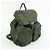 PRADA Rucksack aus Nylon und Saffiano-Leder mit Triangle-Logo Khaki 1BZ005 - Ansicht 4