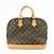 Louis Vuitton Monogram Alma PM Canvas Leather Hand Bag Brown M51130 - Ansicht 2
