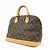 Louis Vuitton Monogram Alma PM Canvas Leather Hand Bag Brown M51130 - Ansicht 3