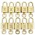 Louis Vuitton Lotto di 10 Lucchetti e Chiavi Gold
