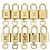 Louis Vuitton Lotto di 10 Lucchetti e Chiavi Gold