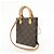 Louis Vuitton Monogram Petit Sac Plat Borsa 2Way Borsa a Mano e a Spalla M69442 - vista 3