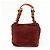 Borsa a mano e tote CHANEL COCO Mark in pelle scamosciata Bordeaux - vista 2