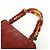 Borsa a mano e tote CHANEL COCO Mark in pelle scamosciata Bordeaux - vista 7