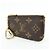 Louis Vuitton Monogram Pochette Cles Coin Case Key Case M62650 - vista 3