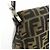 FENDI Zucca Mamma Baguette Borsa a tracolla in tela e pelle Marrone 26325 - vista 17