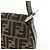 FENDI Zucca Mamma Baguette Borsa a tracolla in tela e pelle Marrone 26325 - vista 18