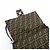 FENDI Zucca Mamma Baguette Borsa a tracolla in tela e pelle Marrone 26325 - vista 20