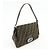 FENDI Zucca Mamma Baguette Borsa a tracolla in tela e pelle Marrone 26325 - vista 4