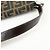 FENDI Zucca Mamma Baguette Borsa a tracolla in tela e pelle Marrone 26325 - vista 7
