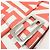 FENDIxMarc Jacobs Mamma Baguette Borsa a tracolla in pelle Rosso Bianco 8BR600 - vista 8