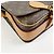 Borsa a tracolla Louis Vuitton Monogram Cartouchiere MM Marrone M51253 - vista 10