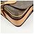 Borsa a tracolla Louis Vuitton Monogram Cartouchiere MM Marrone M51253 - vista 11