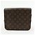 Borsa a tracolla Louis Vuitton Monogram Cartouchiere MM Marrone M51253 - vista 2