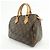 Louis Vuitton Monogram Speedy 25 Boston Bag Hand Bag Brown M41528 - vista 3