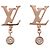 Orecchini Louis Vuitton Puces Idylle Blossom LV Diamond K18 750PG Q96549