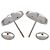 GUCCI Orecchini Interlocking G Heart Shape SV925 Silver - vista 4