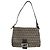 Fendi Zucchino Mamma Baguette Canvas Medium Tasche