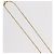 Collana Christian Dior Logo CD Metallo Dorato - vista 6