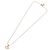 Collana Christian Dior Logo CD Metallo Dorato - vista 8