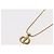 Collana Christian Dior Logo CD Metallo Dorato - vista 9