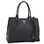 PRADA Hand Bag Safiano Leather 2way Black Gold Auth mr2800 - Jerrillo