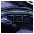 FENDI Zucchino Canvas Shoulder Bag Navy Silver Auth 211304V - Jerrillo - vista 18