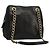 PRADA Chain Shoulder Bag Leather Black Gold Auth yk18939 - Jerrillo